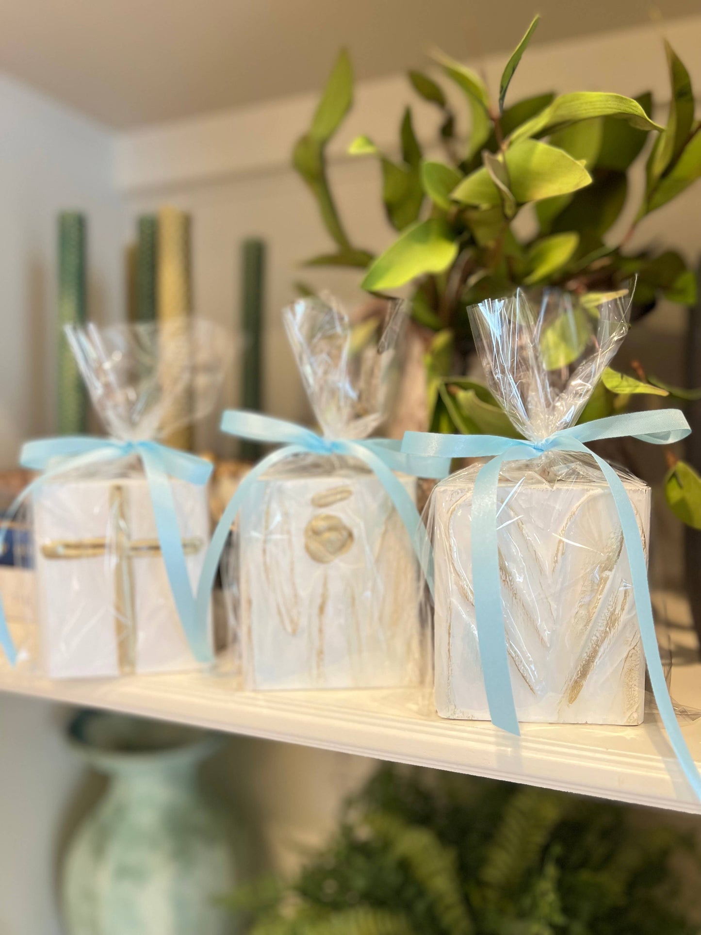 Hand Painted Cross: 4x6 inches