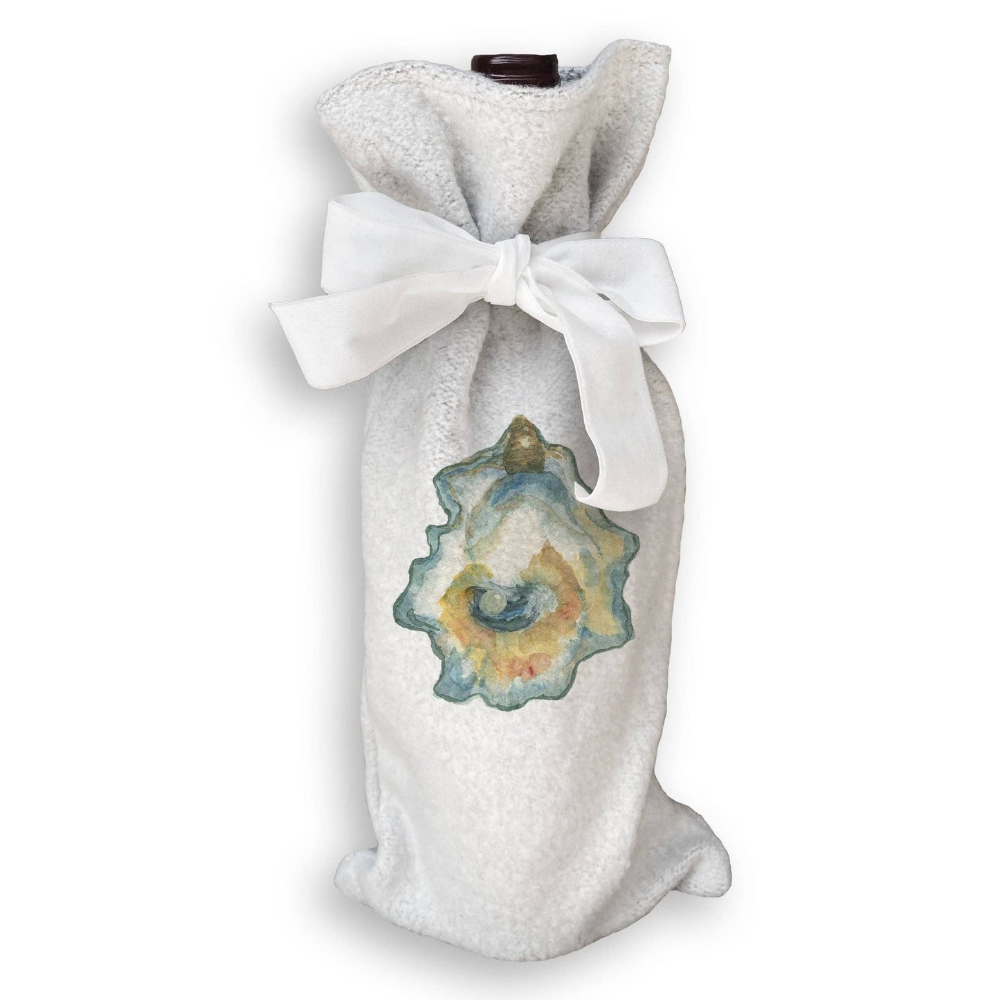Watercolor Oyster: Dishtowel / -
