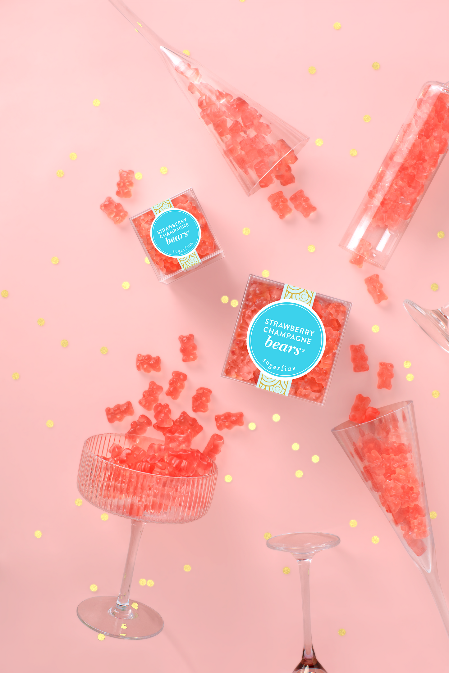 Strawberry Champagne Bears - Small (New)
