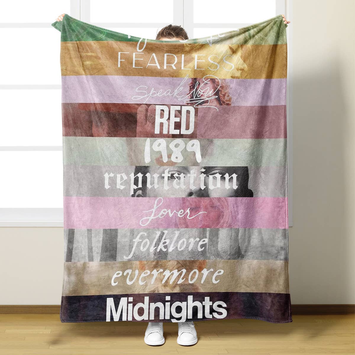 Taylor Swift Inspired Throw Blanket: 12