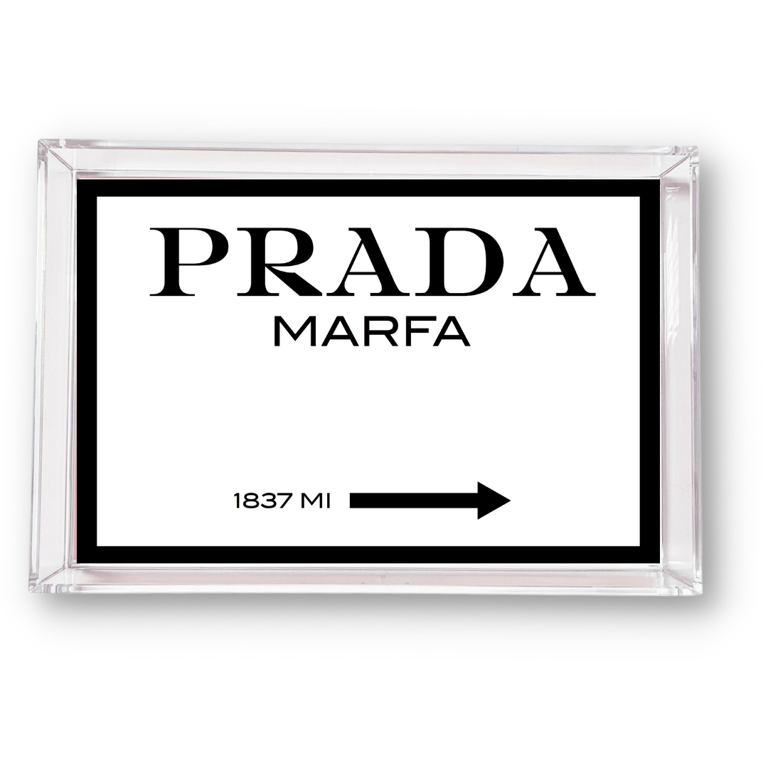 Meet In Marfa Small Tray