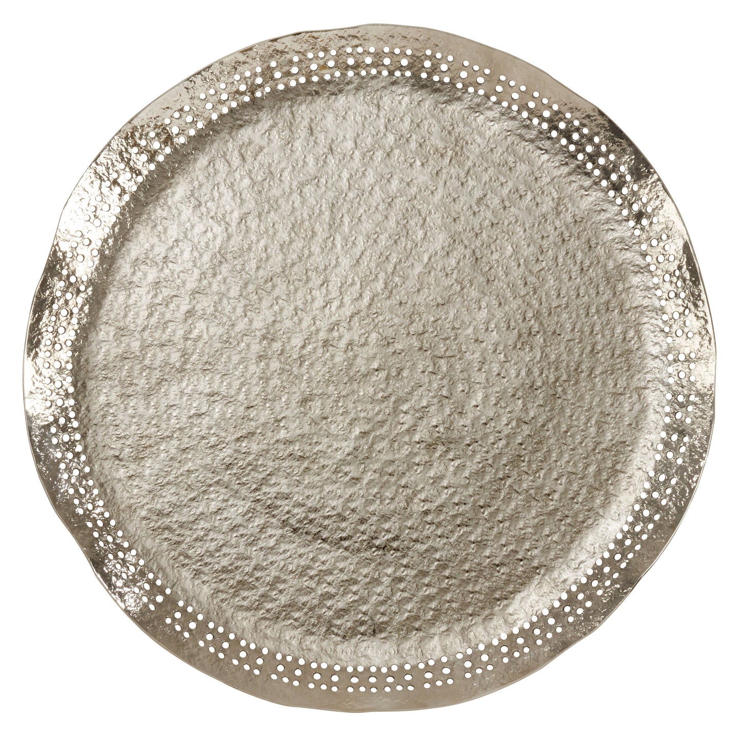 Hole Punched Charger: Gold / 14"