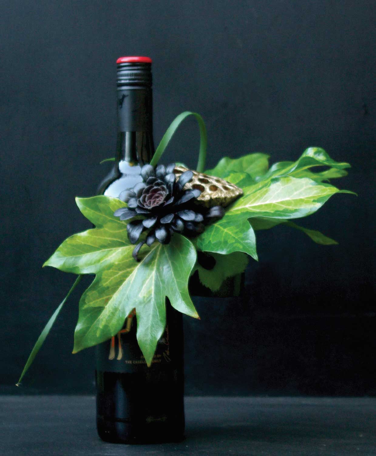 Wine & Candle Bottle Bouquet Clips