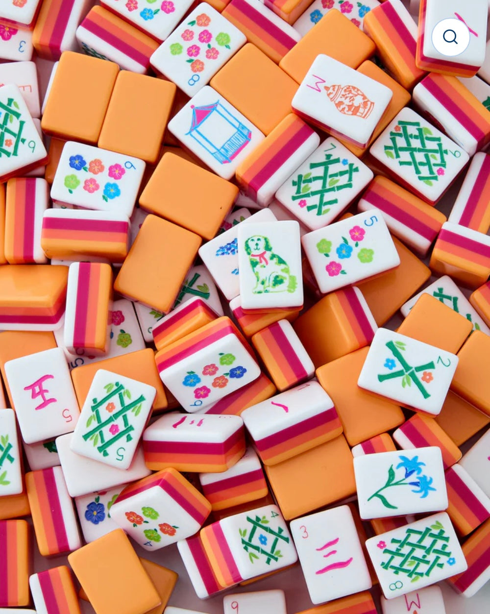 Sunset Mahjong Tiles: Oh My Mahjong
