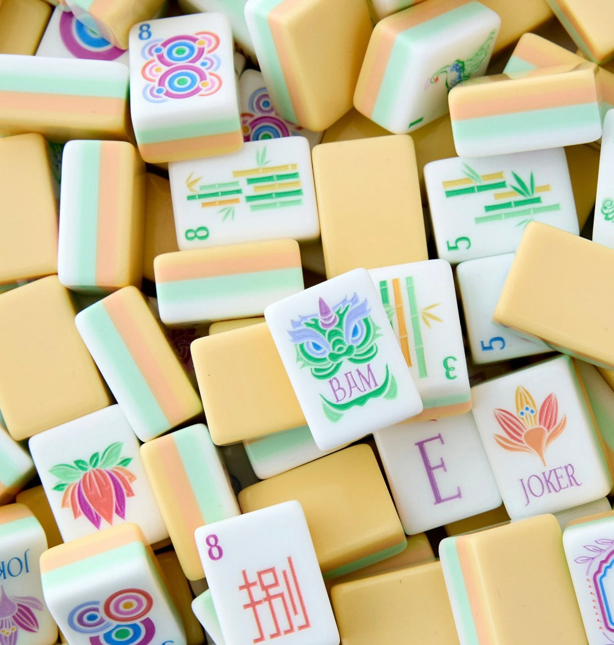 Sorbet Mahjong Tiles