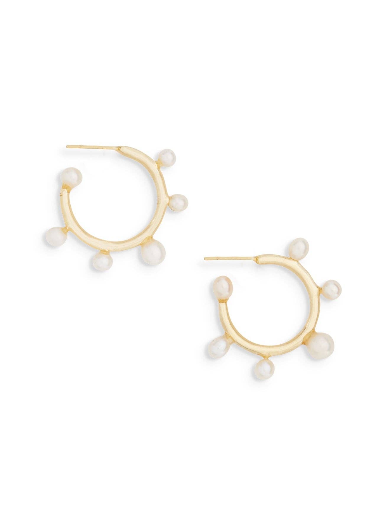 Pearl Hoops | Small