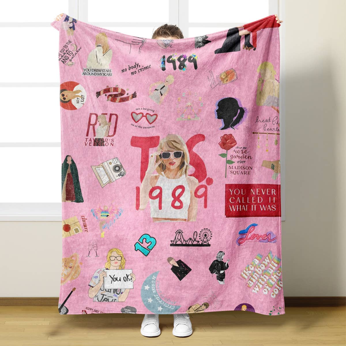 Taylor Swift Inspired Throw Blanket: 12