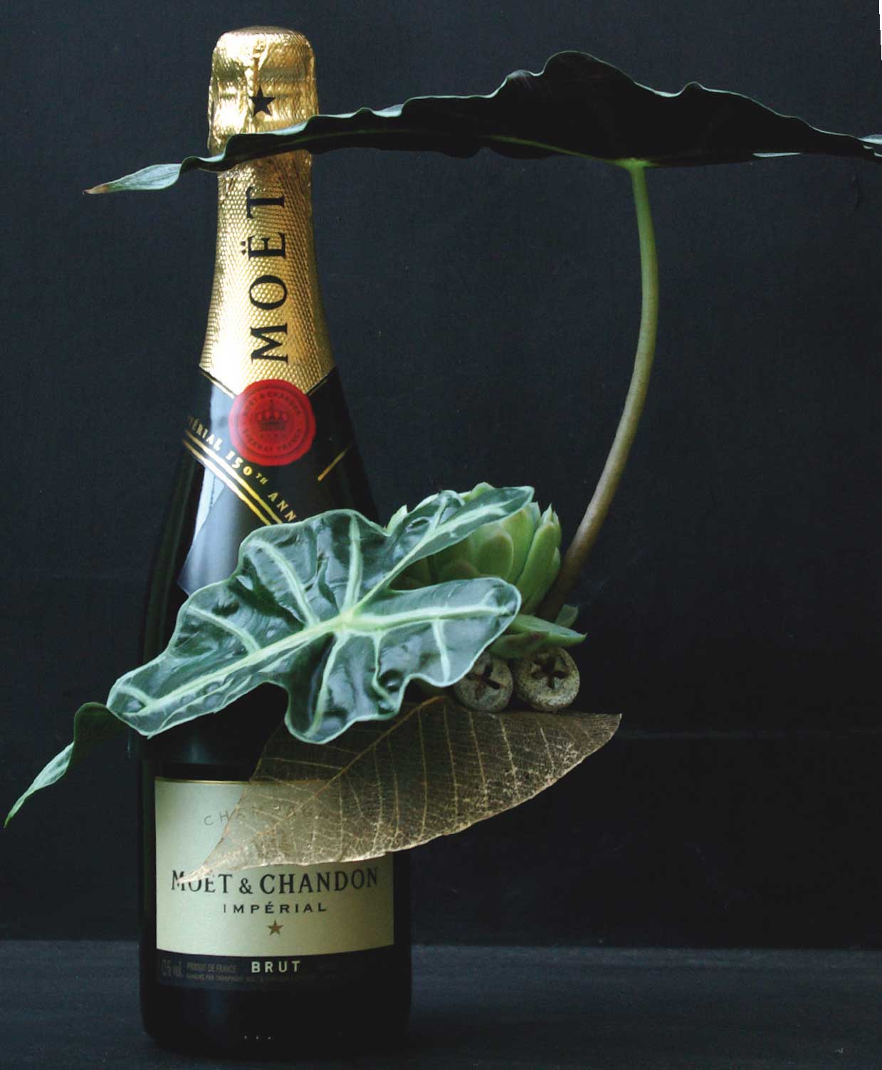 Wine & Candle Bottle Bouquet Clips