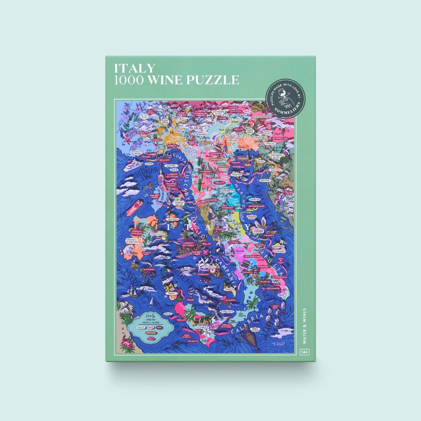 Italy 1000 Wine Puzzle