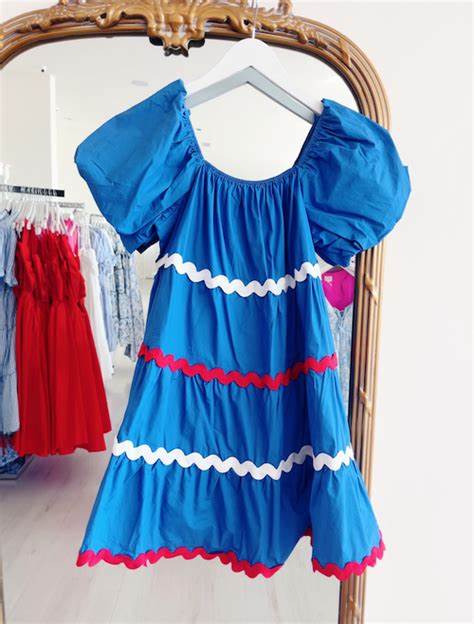 Short Puff Sleeve Mini Dress