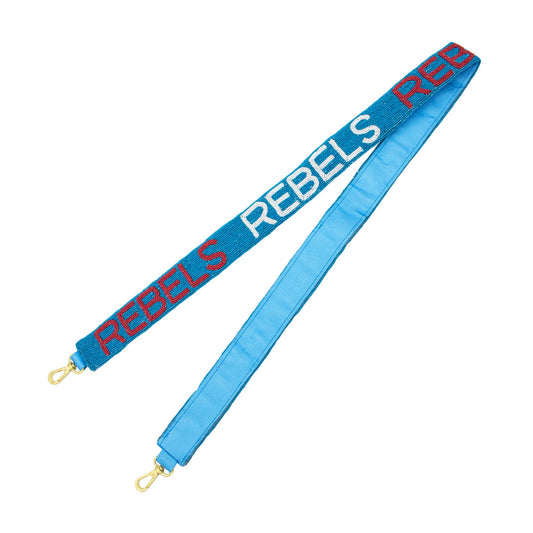 Mississippi State REBELS Beaded Purse Strap - NCAA Licensed