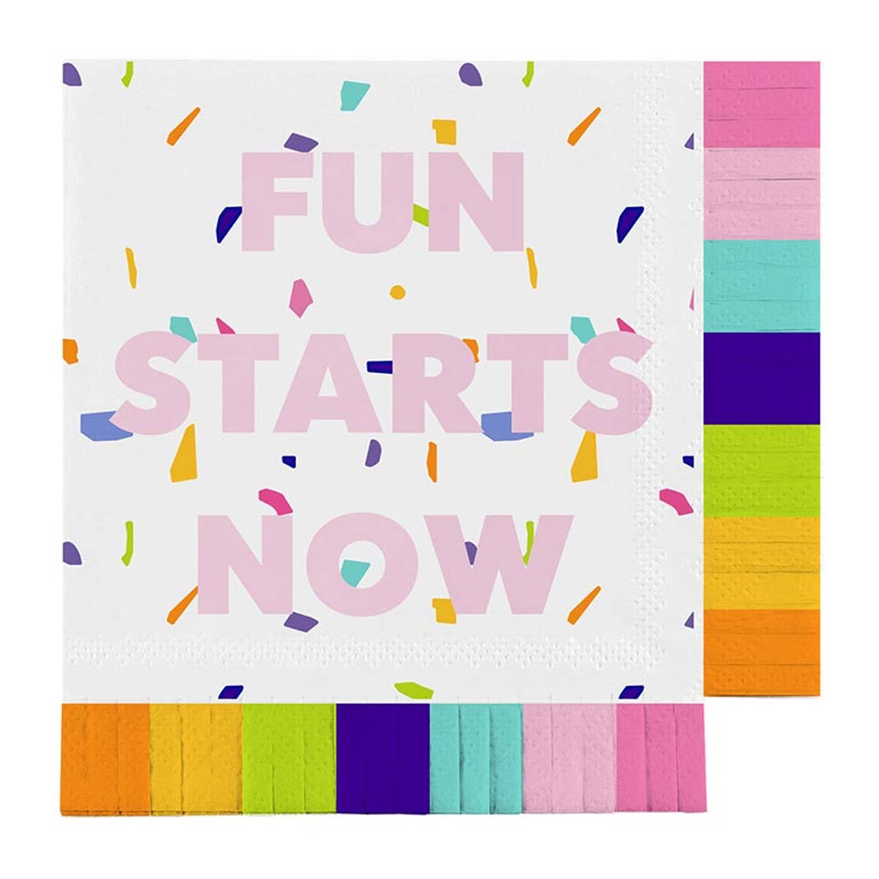 Fringe Napkin-Fun Now 16ct