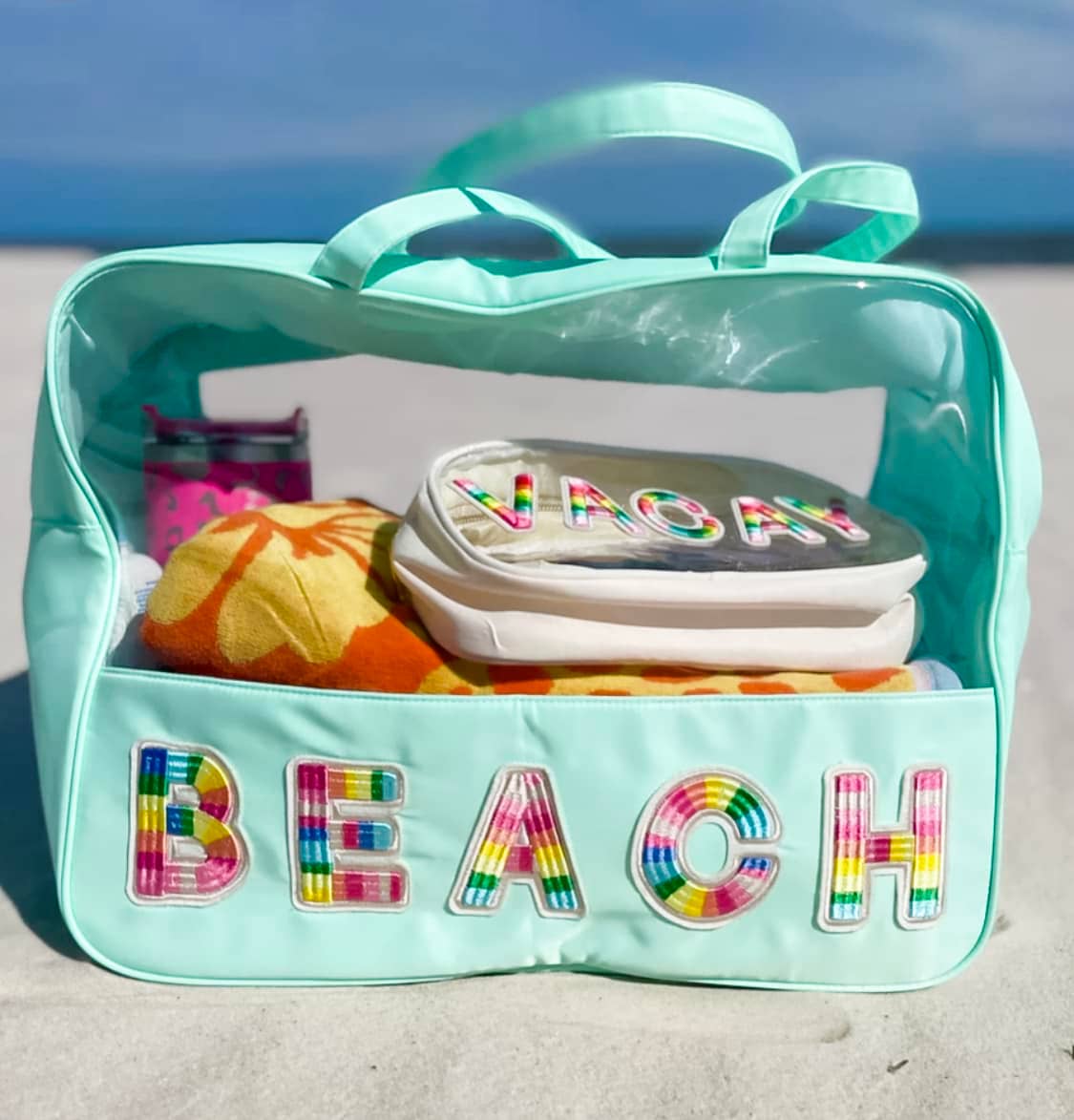 Mint Mega Beach Tote