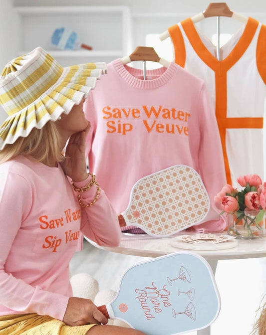 Woman's Luxury Pink Sweater 100 % Soft Cotton Funny Gift: S