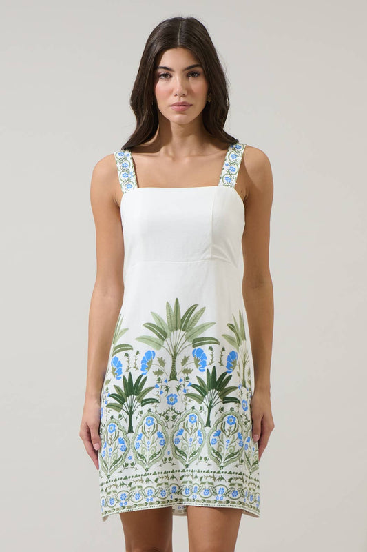 Senara Floral Sally Mini Dress