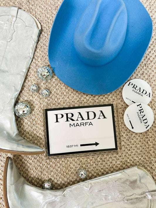 Meet In Marfa Small Tray