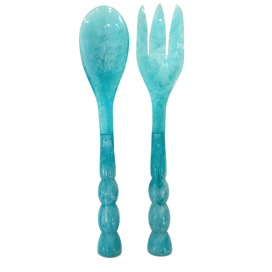 Bermuda Salad Servers, SumnerEdit: Green