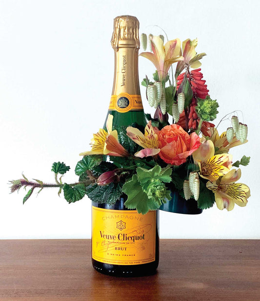 Wine & Candle Bottle Bouquet Clips