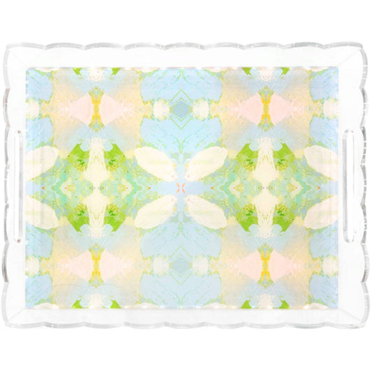 Elephant Falls Scalloped Tray Large: Large