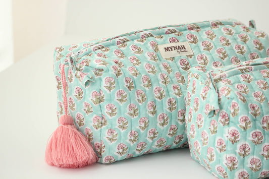 Mint Cloud Travel/makeup bag