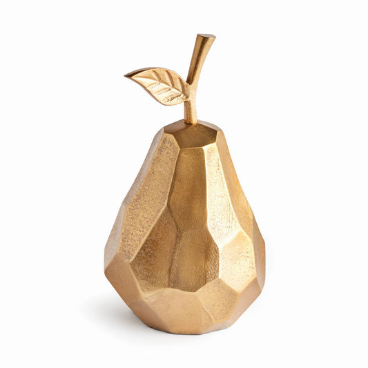 Piorra Pear Sculpture, Gold