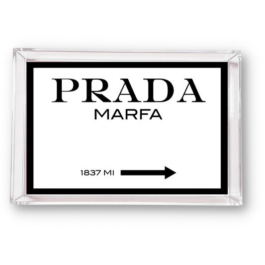 Meet In Marfa Small Tray