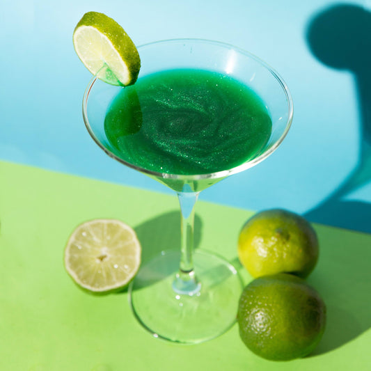 Glow Up Green Shimmer - Green Edible Glitter