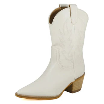 White Cowboy Boots