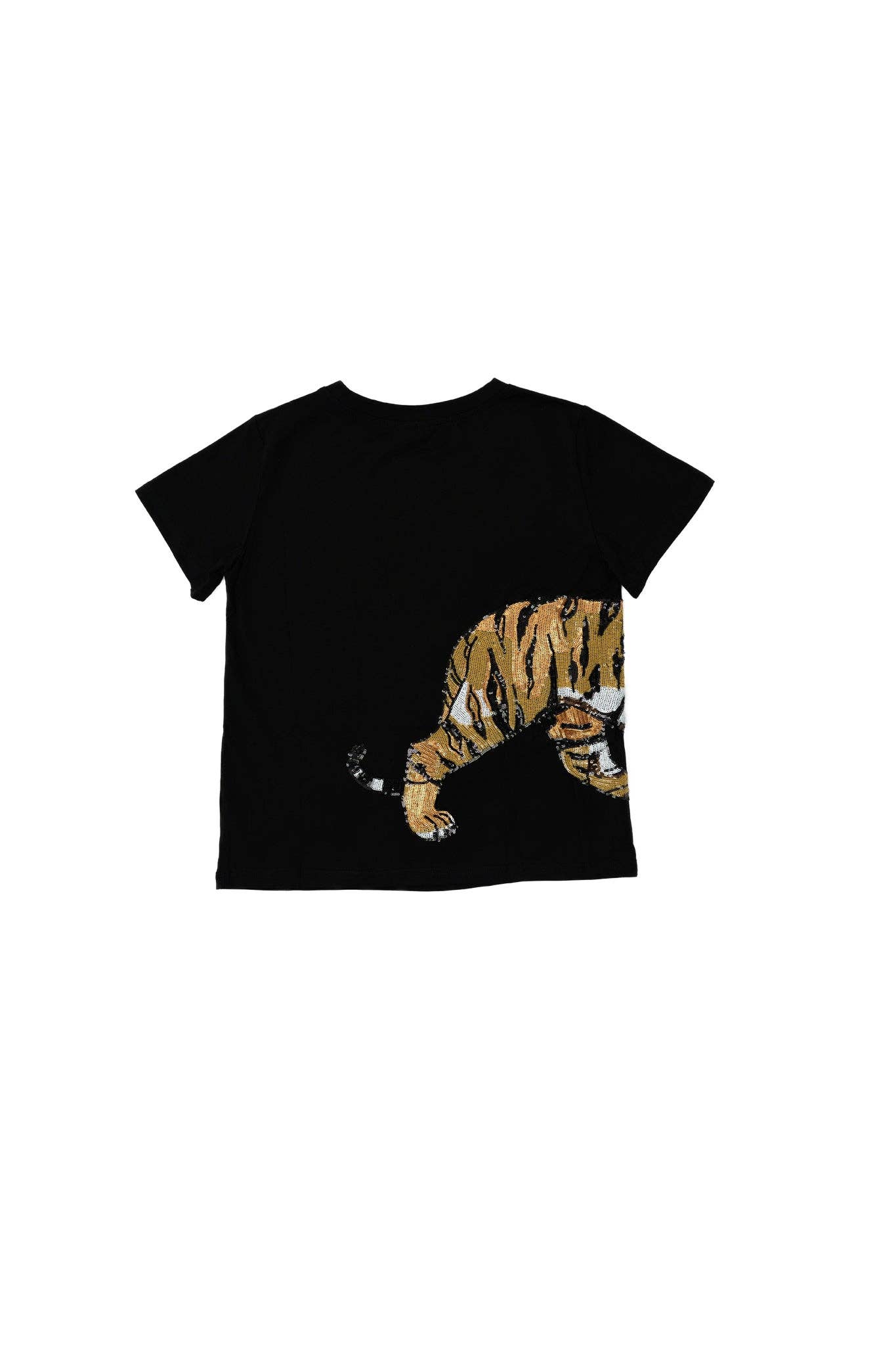 Tiger Wrap Around Tee: S WHITE