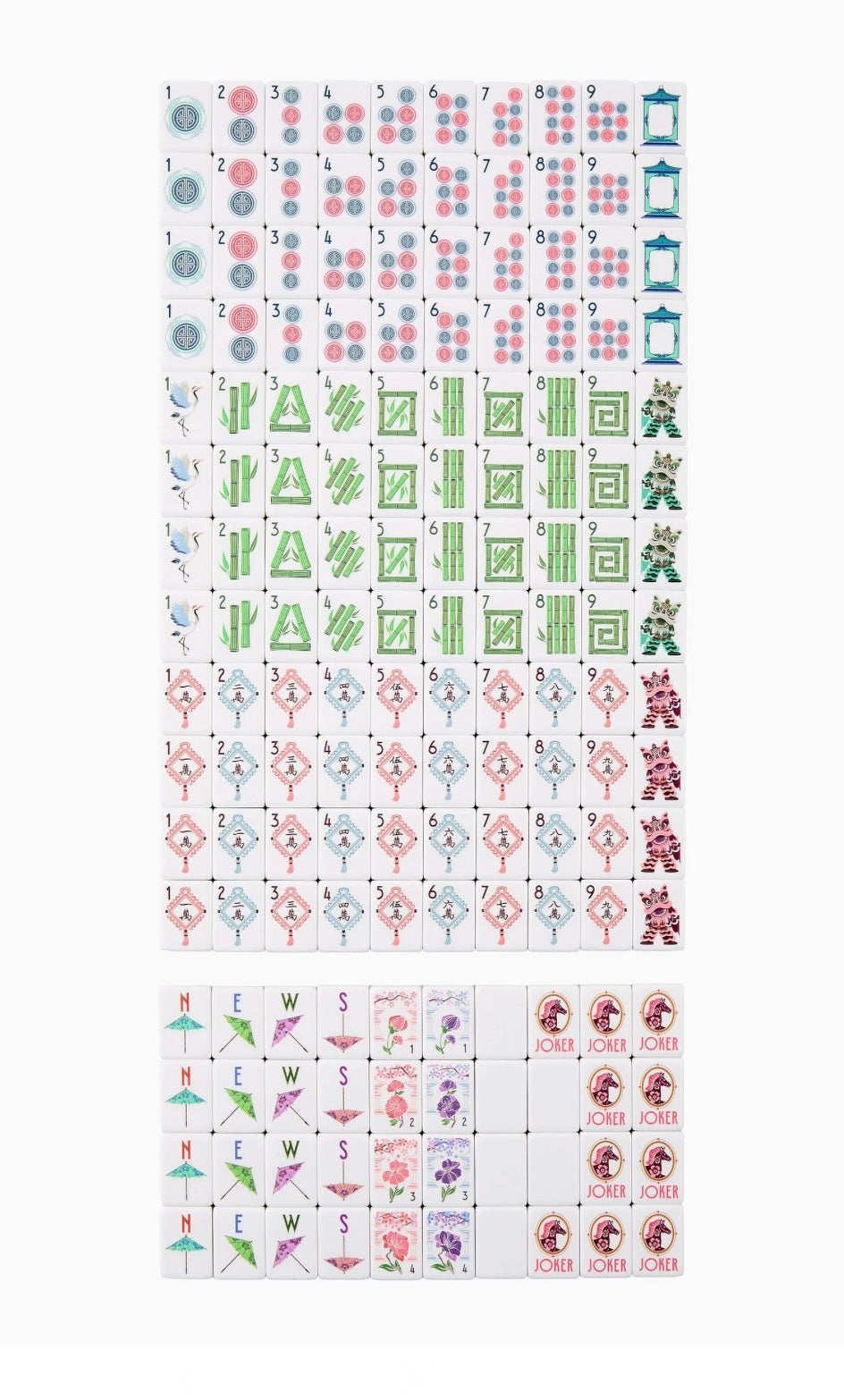 Solara Mahjong Tiles:: Oh My Mahjong