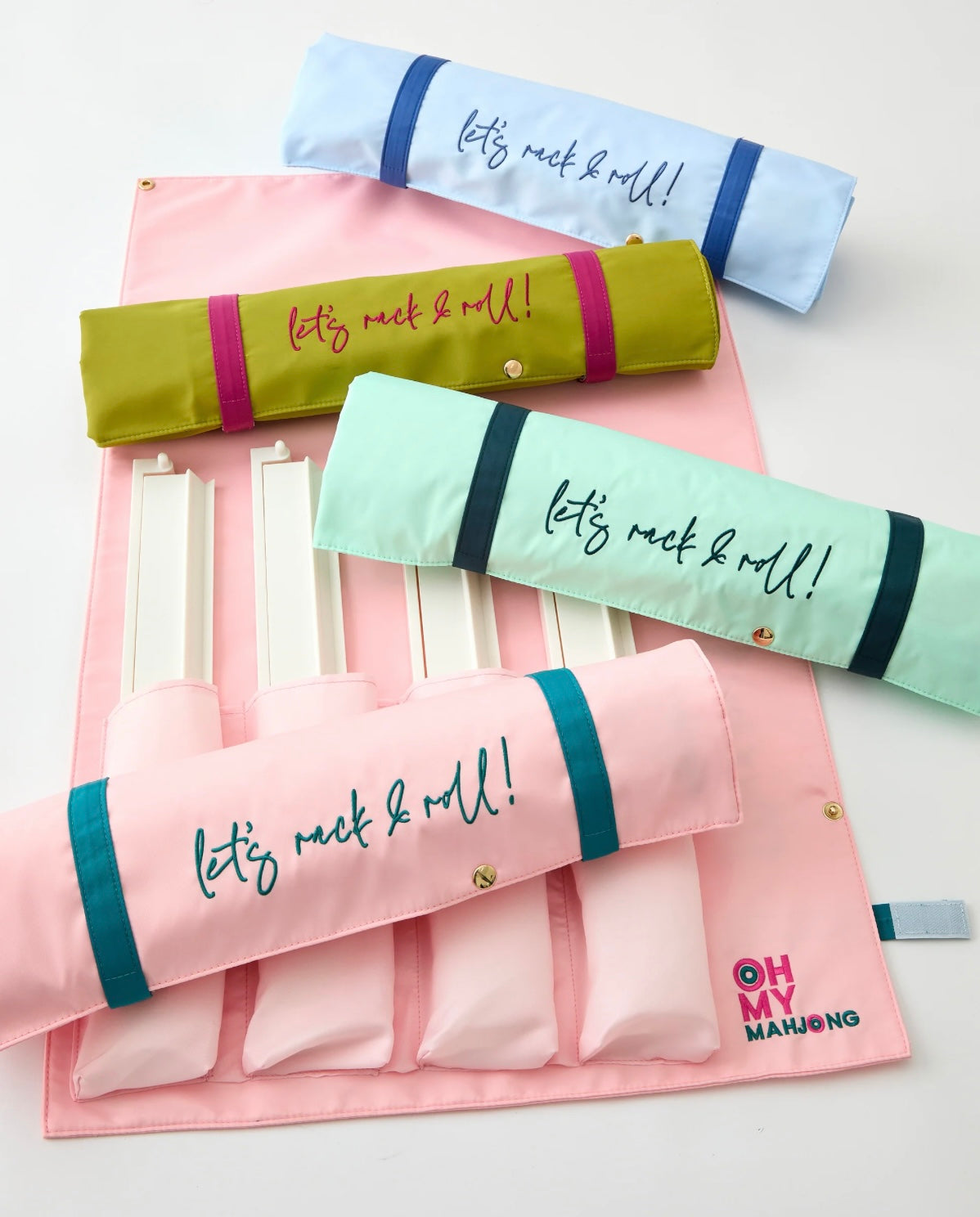 Light Pink Let's Rack & Roll Bag