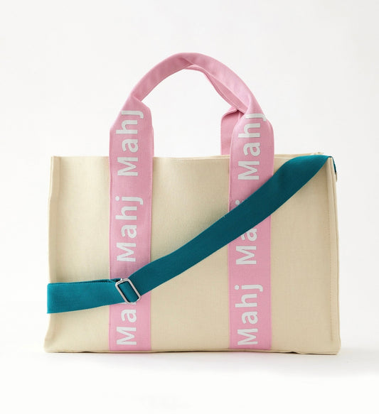 Light Pink Mahj It All Bag