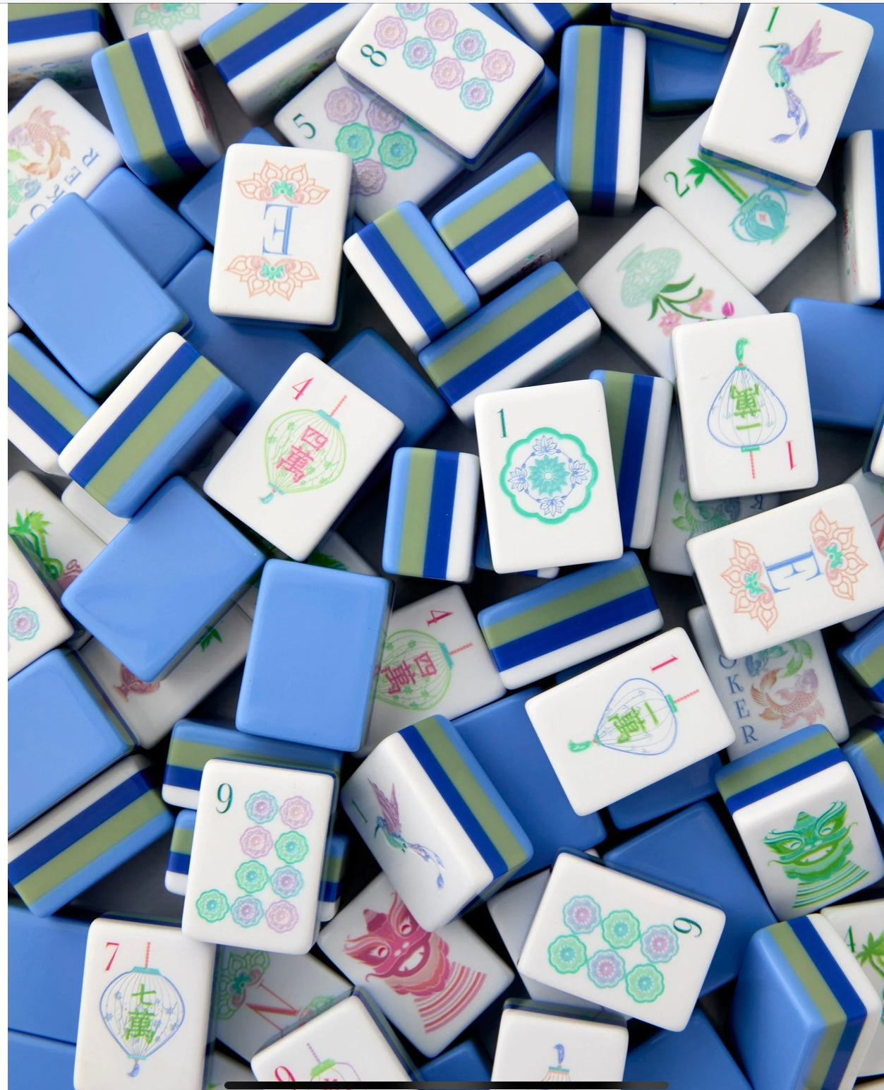 Moonlight Mahjong Tiles: Oh My Mahjong
