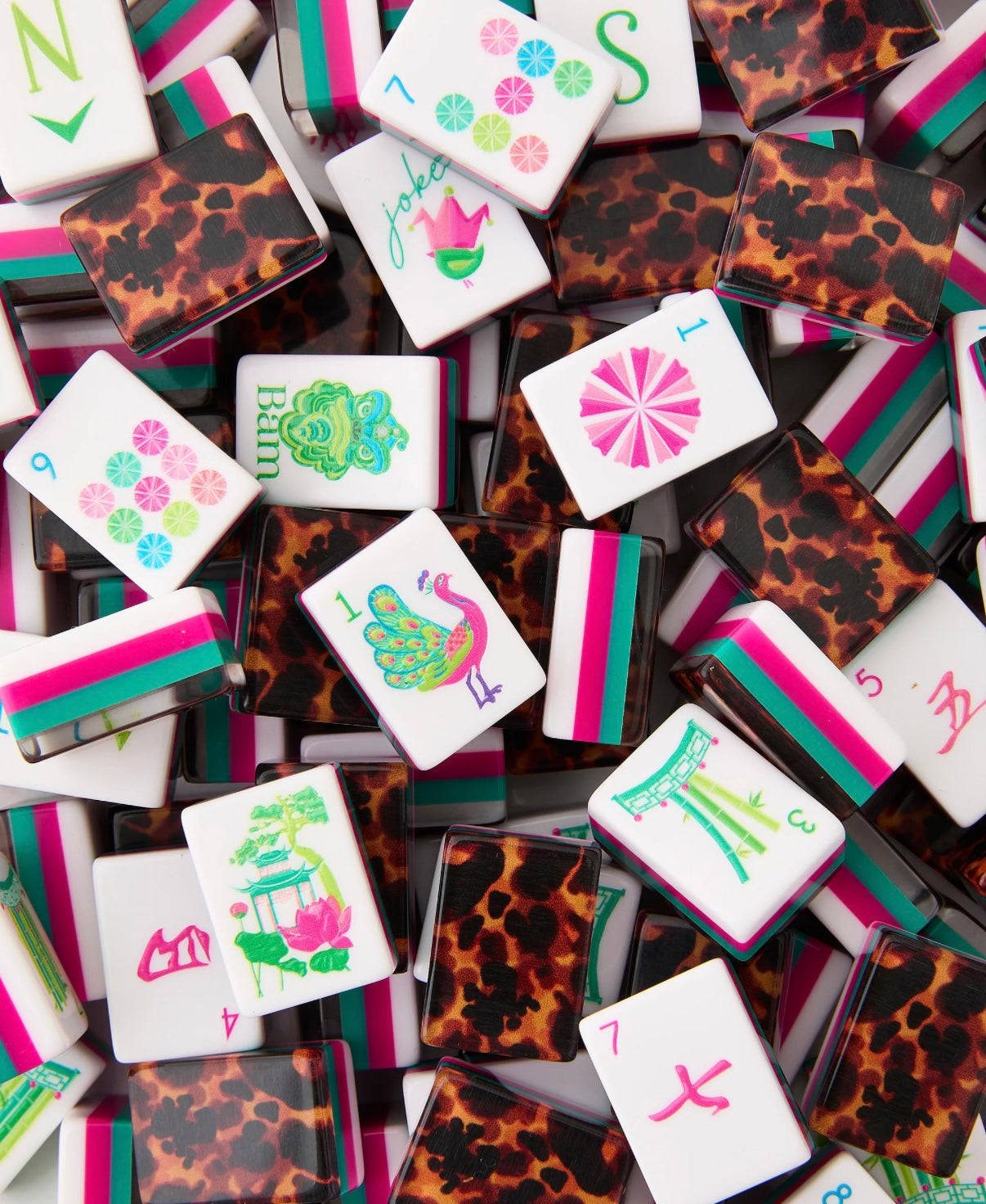 Glow Wild Mahjong Tiles:: Oh My Mahjong