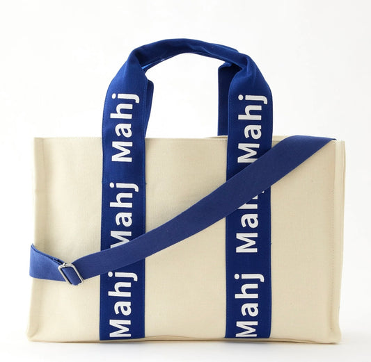 Blue Mahj It All Bag