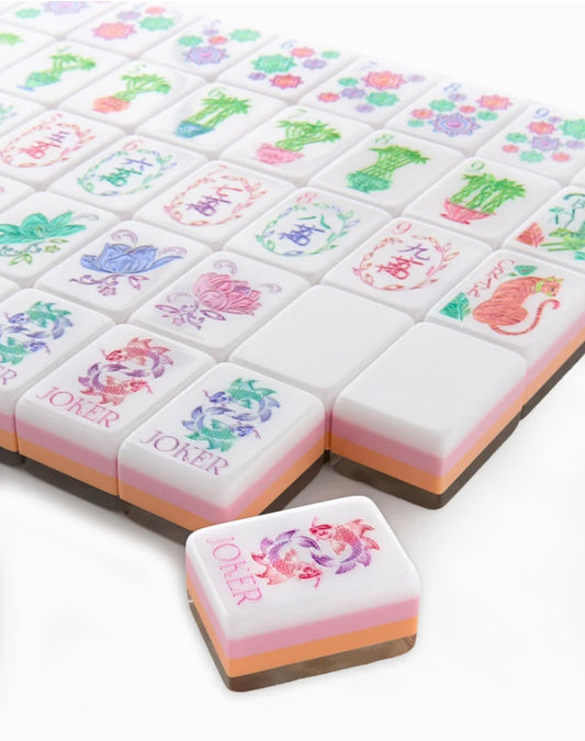 Pearlescent Mahjong Tiles: Oh My Mahjong
