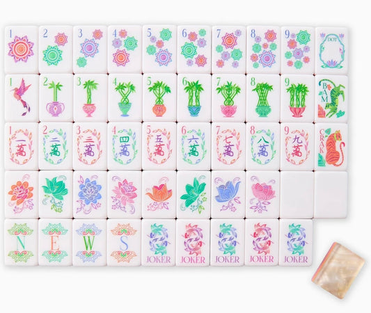 Pearlescent Mahjong Tiles: Oh My Mahjong