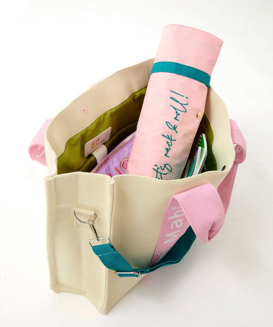 Light Pink Mahj It All Bag
