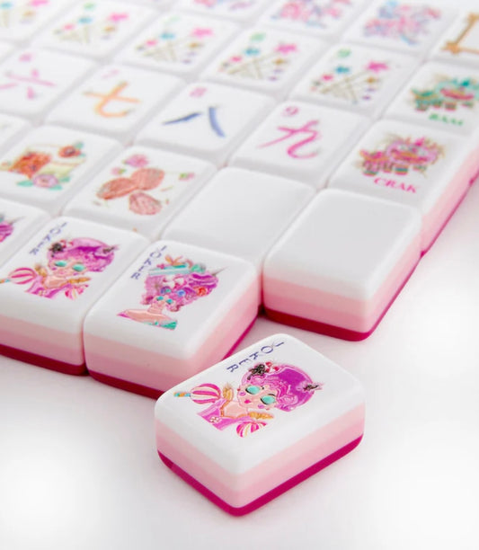 Glitterville Mahjong Tiles: Oh My Mahjong