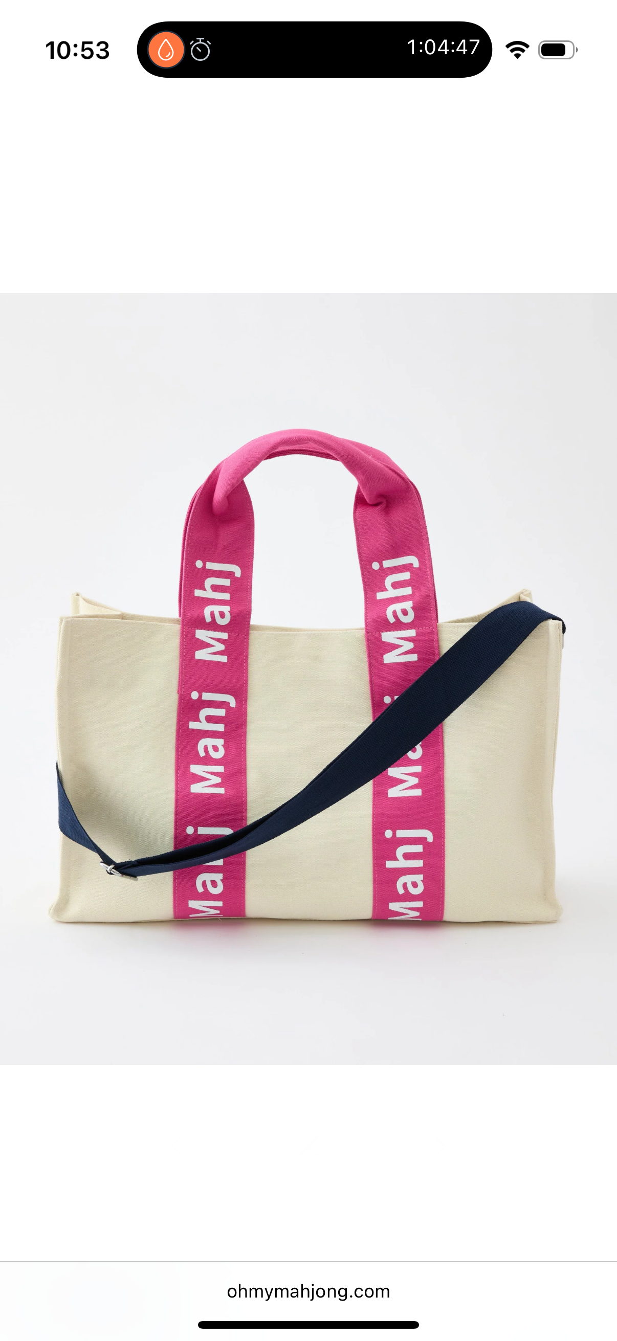 Pink Mahj It All Bag