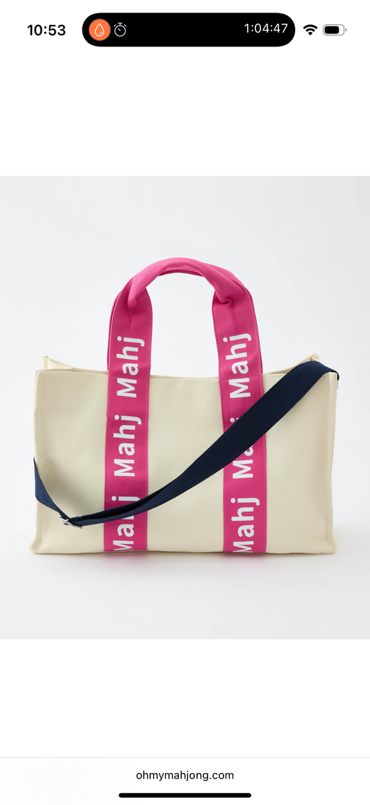 Pink Mahj It All Bag