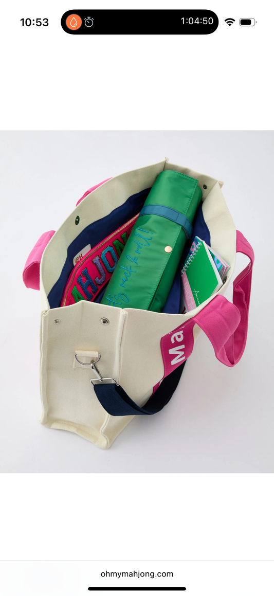 Pink Mahj It All Bag
