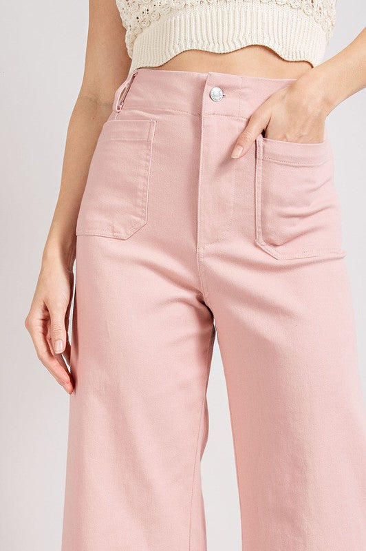 Soft Washed Denim: Pink