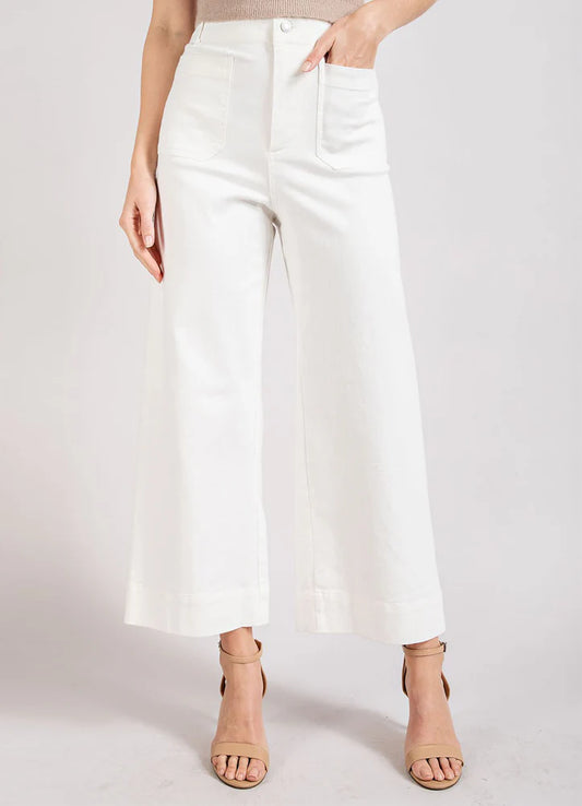 Soft Washed Denim: White