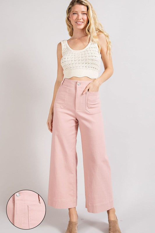 Soft Washed Denim: Pink