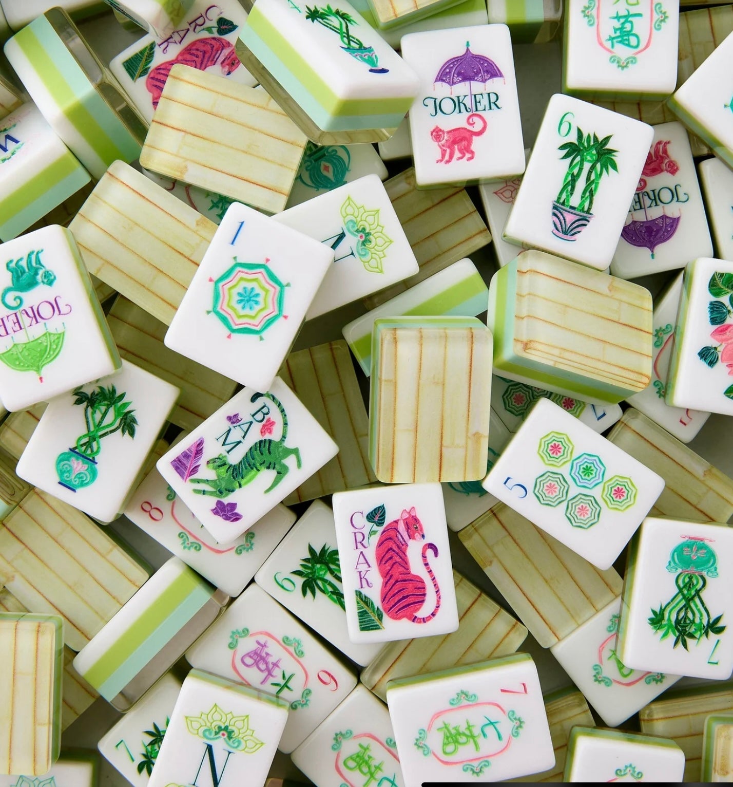 Palm Royale Mahjong Tiles: Oh My Mahjong