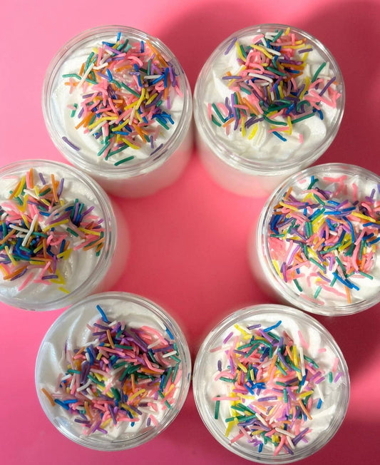 Birthday Cake Sugar Whipped Soap