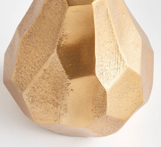 Piorra Pear Sculpture, Gold