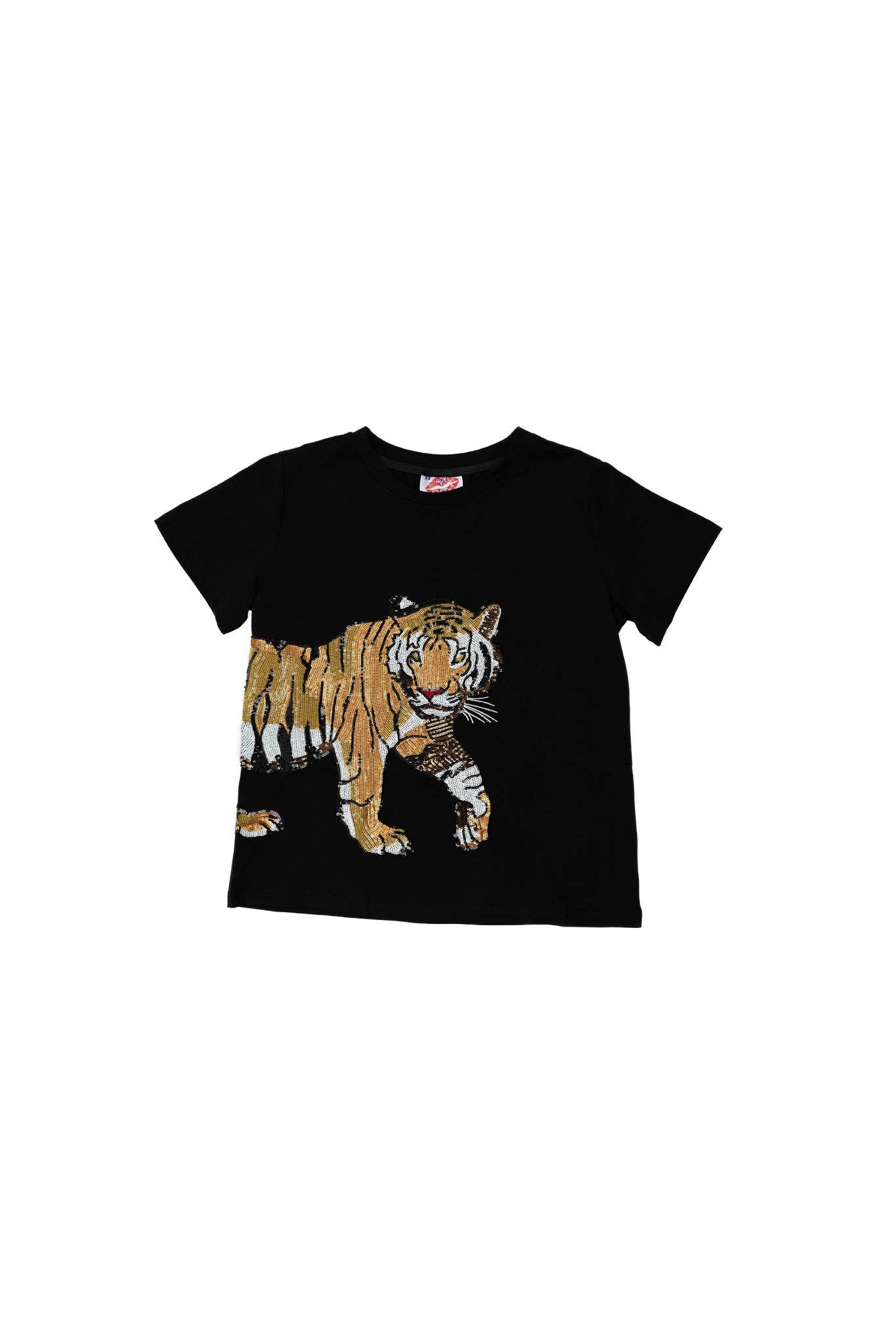 Tiger Wrap Around Tee: S WHITE
