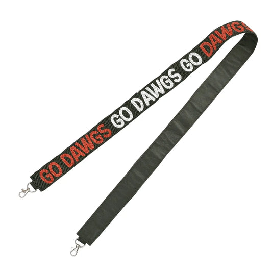 University of Georgia NCAA beaded purse strap